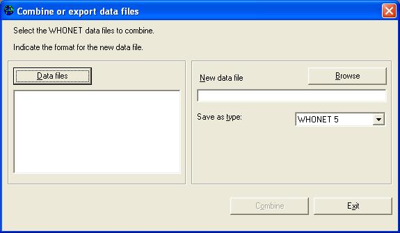 Figure 1.  Other options for managing data files